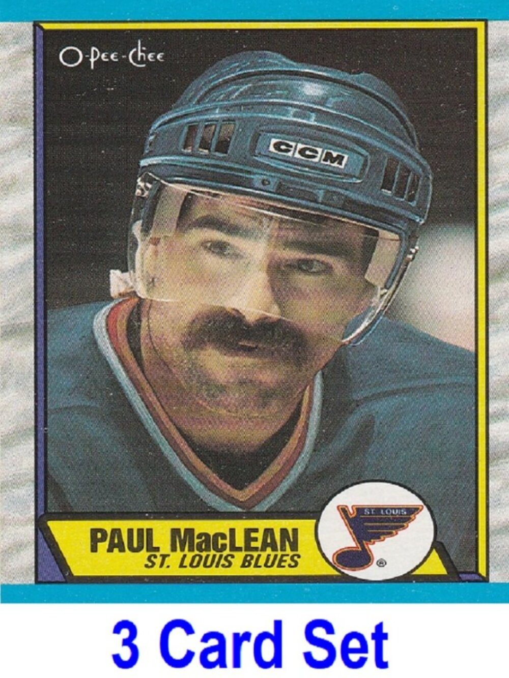 Paul MacLean Hockey Card Collection